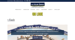 Desktop Screenshot of latourimmo.com